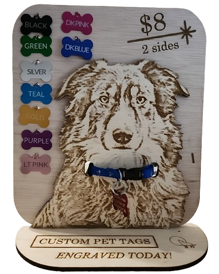 Personalized Pet Tag - bone shaped for dogs!