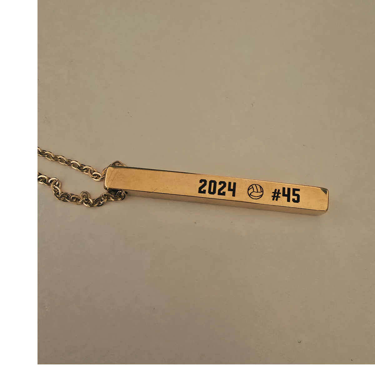 Personalized Bar Necklace in Silver, Gold or Rose Gold colors - great for gifts or yourself!
