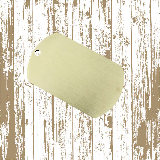 Personalized Stainless Steel Dog Tag - luggage tag, backpack tag