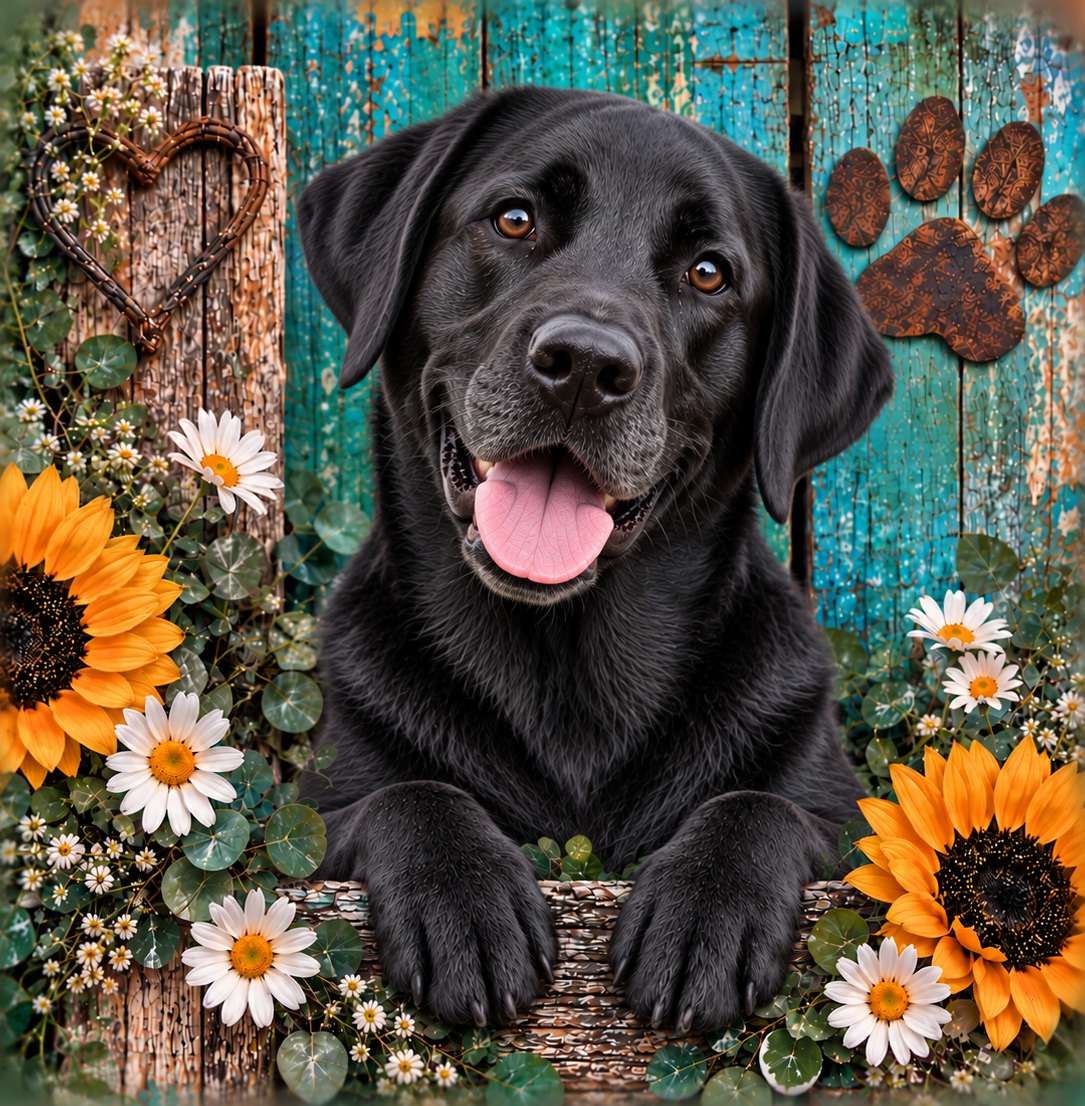 Custom Dog Breed Slate Coasters