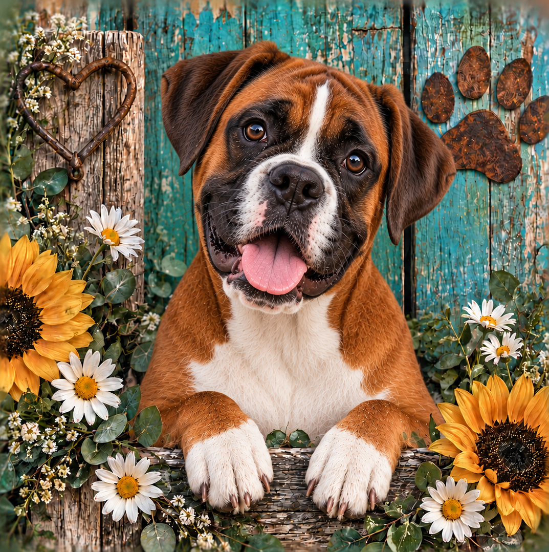 Custom Dog Breed Slate Coasters