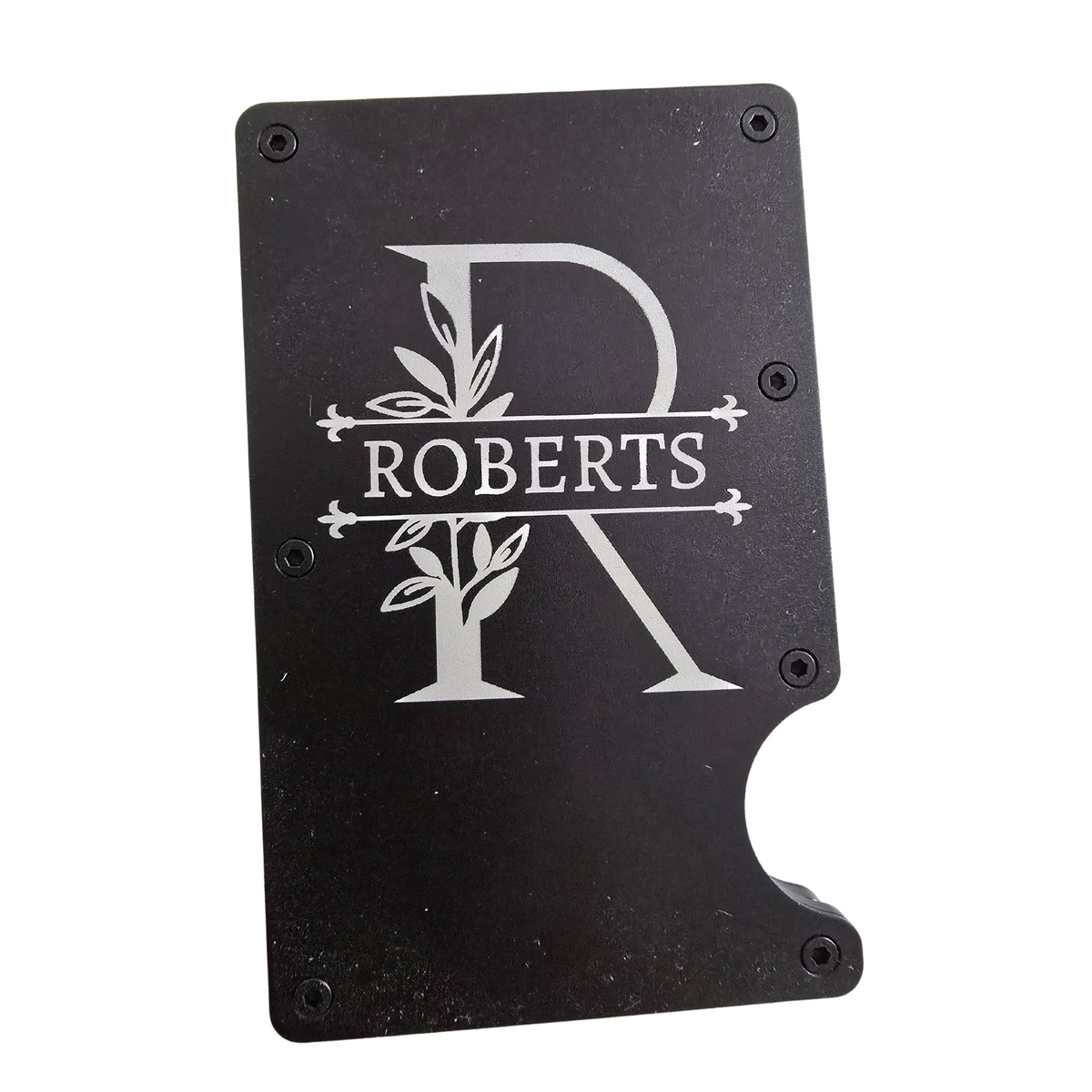 Personalized Slim Metal RFID Wallet