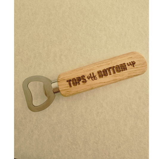 Personalized Wood Bottle Opener