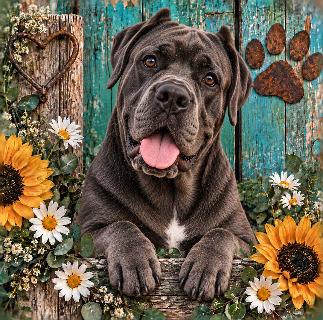 Custom Dog Breed Slate Coasters