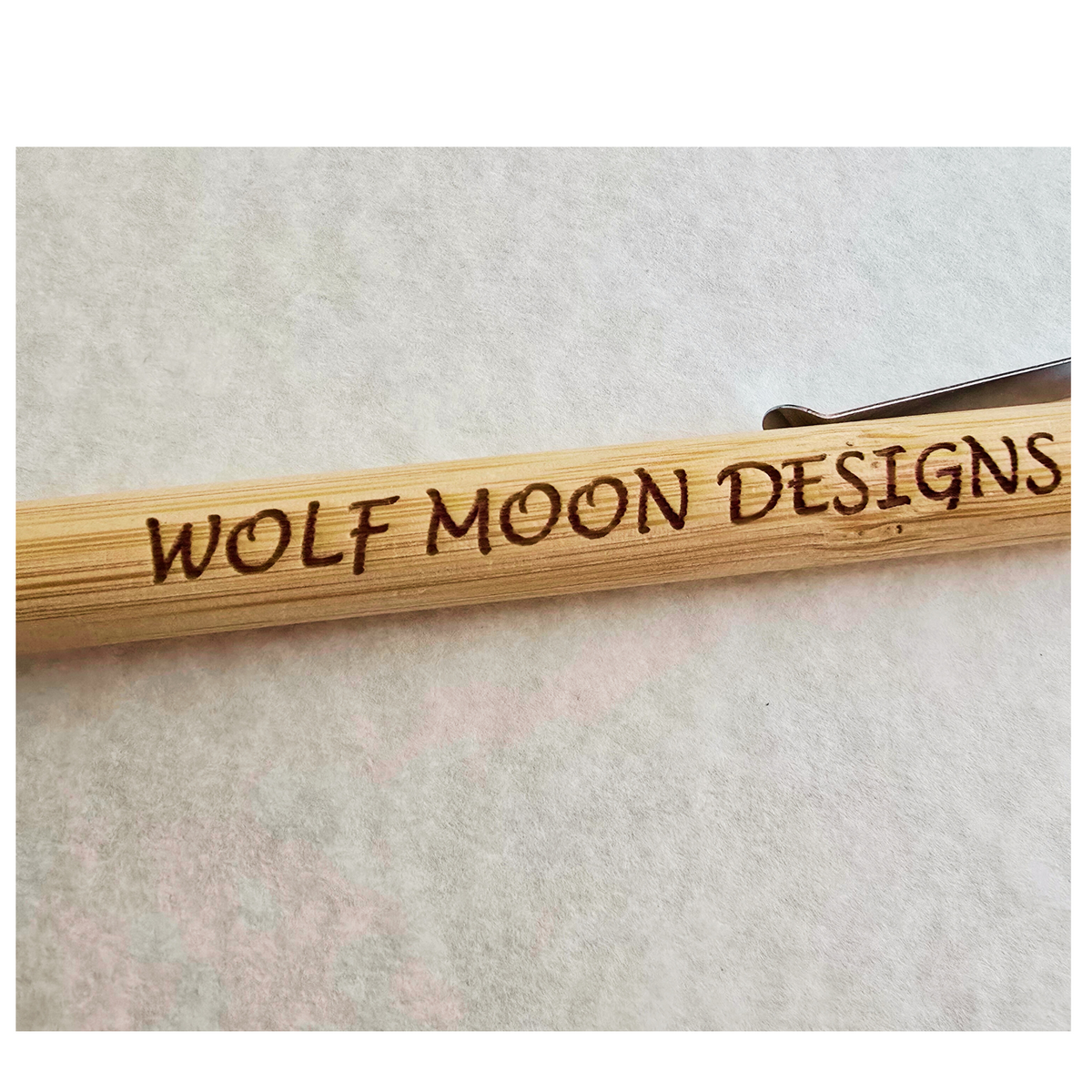 Personalized Bamboo Pen