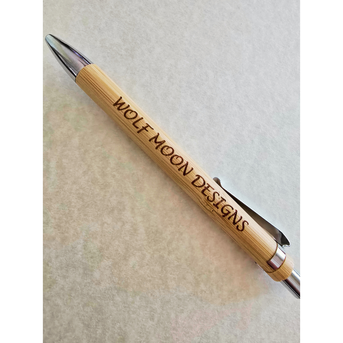 Personalized Bamboo Pen