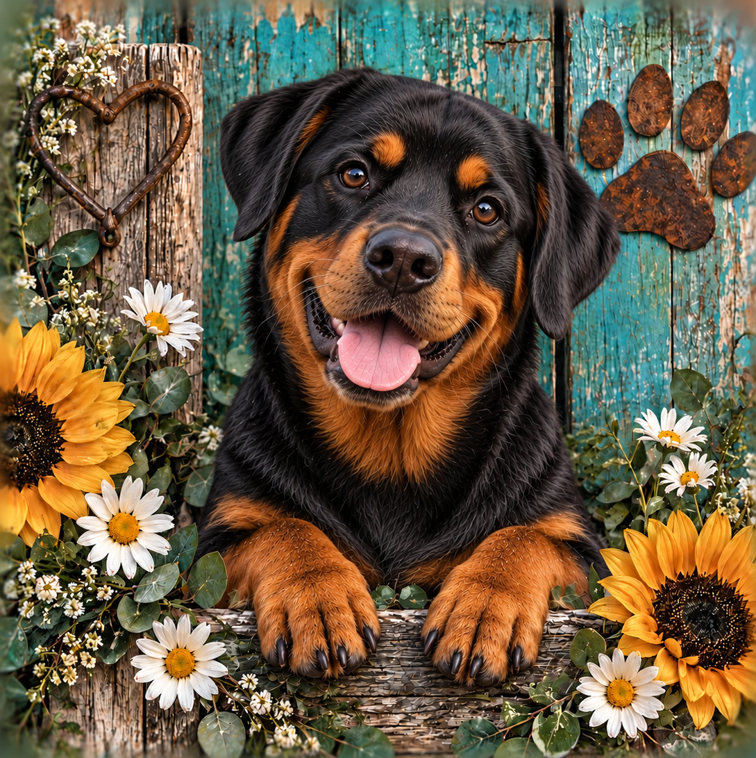 Custom Dog Breed Slate Coasters